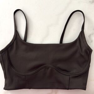 IVL brown bustier bra size 8